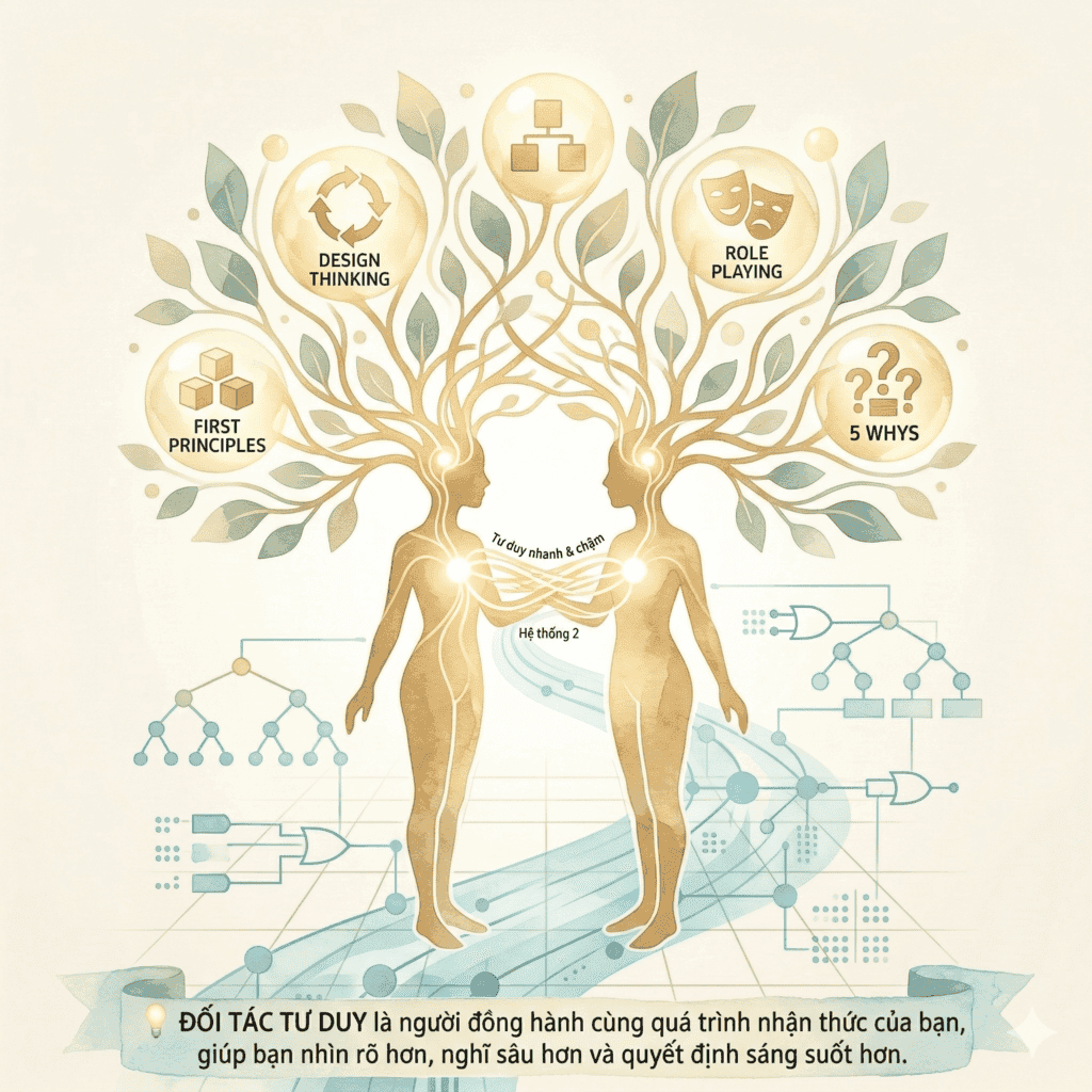 AI như một đối tác tư duy